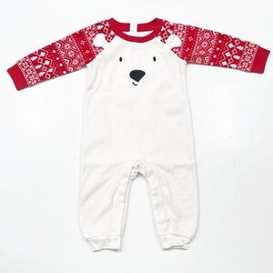 Wondershop at Target polar bear fleece baby jumpsuit